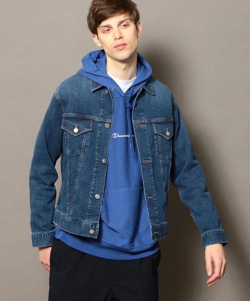 BEAUTY&YOUTH UNITED ARROWS(ビューティーアンドユースユナイテッドアローズ)の「【WEB限定】 by デニムジャケット/Gジャン(デニムジャケット・メンズ・ライトブルー/コバルトブルー・MEDIUM/SMALL/LARGE)」の8枚目の写真