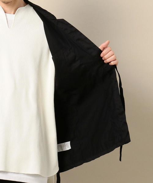 DAN コーデュロイ ノーカラージャケット ブラック　ハズム COMME des GARCONS HOMME PLUS(コムデギャルソンオムプリュス