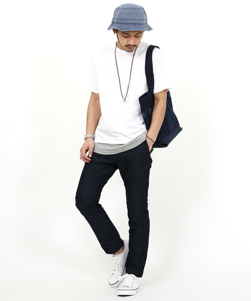 newhattan（ニューハッタン）の「NEWHATTAN ニューハッタン ピグメントダイバケットハット サファリハット（ハット・メンズ・レッド/ブルー/ゴールド/オリーブ/サンドベージュ/ネイビー/グレー/ブラック/バーガンディー/ピンク/ダークブラウン/ダークグレー/カーキ・FREE）」の14枚目の写真