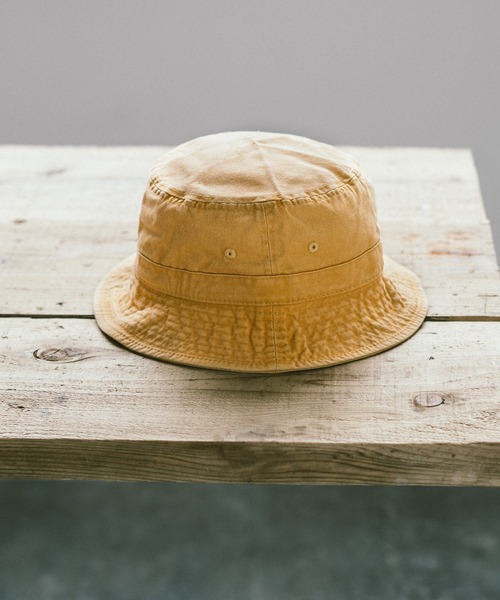 newhattan（ニューハッタン）の「NEWHATTAN ニューハッタン ピグメントダイバケットハット サファリハット（ハット・メンズ・レッド/ブルー/ゴールド/オリーブ/サンドベージュ/ネイビー/グレー/ブラック/バーガンディー/ピンク/ダークブラウン/ダークグレー/カーキ・FREE）」の13枚目の写真