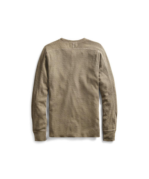 RRL ダブルアールエル ワッフルニットシャツ クルーネック RRL(ダブル アール エル)の「ワッフルニット コットン クルー