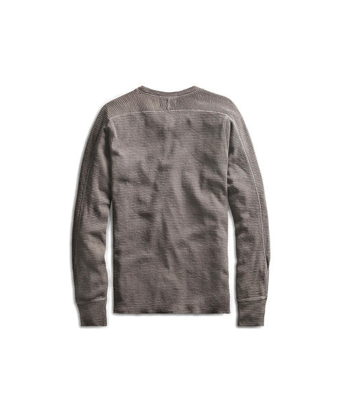 【RRL】ワッフルニットコットン クルーネック 長袖 Tシャツ RRL（ダブル アール エル）の「ワッフルニット コットン クルー