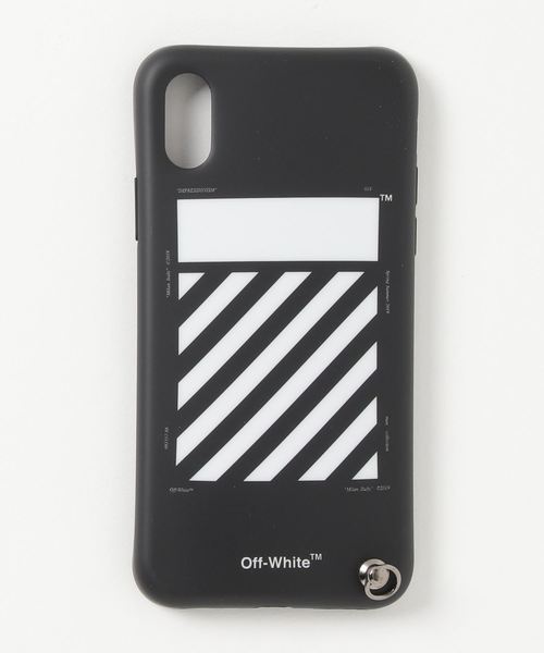 off white（オフホワイト）の「OFF-WHITE “DIAG W STRAP”IPHONE X ケース（スマホケース/カバー・メンズ・ブラック・FREE）」の2枚目の写真
