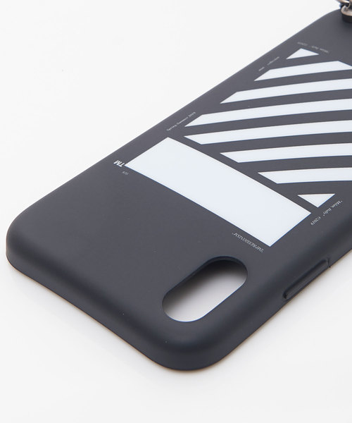 off white（オフホワイト）の「OFF-WHITE “DIAG W STRAP”IPHONE X ケース（スマホケース/カバー・メンズ・ブラック・FREE）」の4枚目の写真