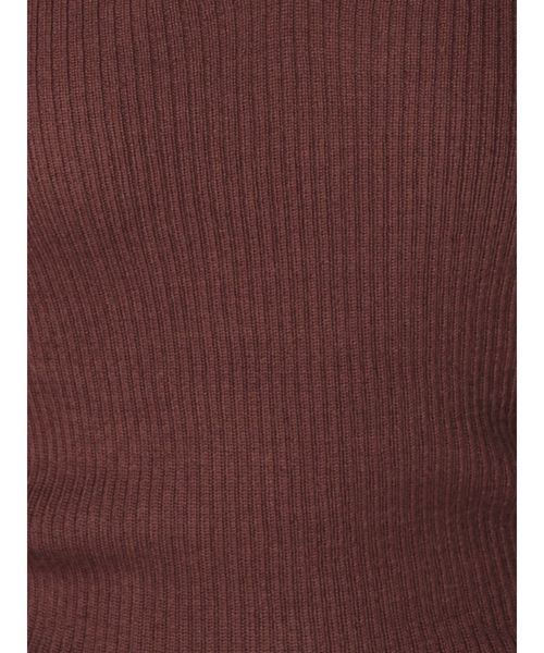 GYDA（ジェイダ）の「リブVネックニットTOPS（ニット/セーター・レディース・オフホワイト/グレー/ブラック/ボルドー・FREE）」の10枚目の写真