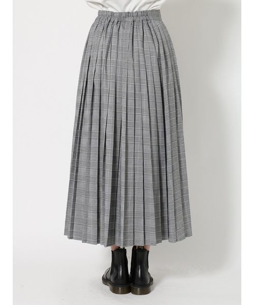 jouetie（ジュエティ）の「プリーツアシメスカート（スカート・レディース・ブラウン/グレー/ブルー・MEDIUM）」の13枚目の写真