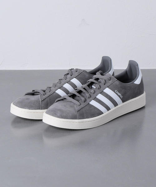 adidas（アディダス）の「＜adidas（アディダス）＞ CAMPUS（スニーカー・メンズ・ライトグレー/ブラック・27cm/28.5cm/27.5cm/30cm/26cm/29cm/28cm/26.5cm/25.5cm）」の3枚目の写真