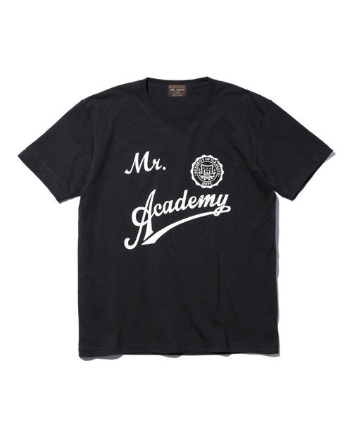 MR.OLIVE（ミスターオリーブ）の「7oz HEAVEY WEIGHT AMERICAN COTTON / ACADEMY T-SHIRT（Tシャツ/カットソー・メンズ・ネイビー/ブラック/オフホワイト・SMALL/X-LARGE/MEDIUM/LARGE）」の10枚目の写真