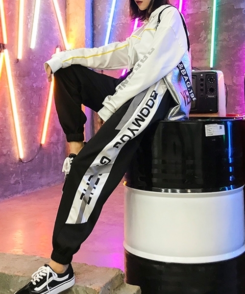 Zoe Jenko ゾエジェンコ の サイドロゴスポーティパンツ その他パンツ Wear