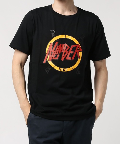 NUMBER (N)INE(ナンバーナイン)の「NUMBER_T-SHIRT(Tシャツ/カットソー・メンズ・ホワイト/チャコールグレー/ブラック/ネイビー・2/4/3/5)」の2枚目の写真