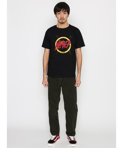 NUMBER (N)INE(ナンバーナイン)の「NUMBER_T-SHIRT(Tシャツ/カットソー・メンズ・ホワイト/チャコールグレー/ブラック/ネイビー・2/4/3/5)」の7枚目の写真