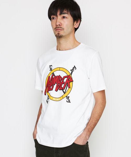 NUMBER (N)INE(ナンバーナイン)の「NUMBER_T-SHIRT(Tシャツ/カットソー・メンズ・ホワイト/チャコールグレー/ブラック/ネイビー・2/4/3/5)」の11枚目の写真
