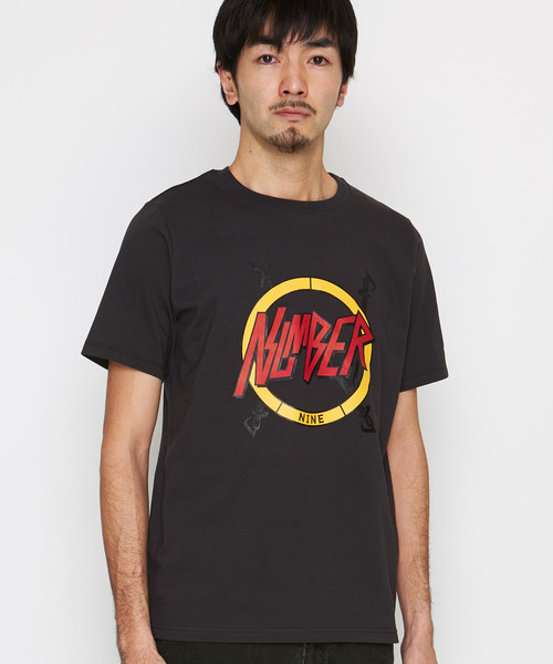 NUMBER (N)INE(ナンバーナイン)の「NUMBER_T-SHIRT(Tシャツ/カットソー・メンズ・ホワイト/チャコールグレー/ブラック/ネイビー・2/4/3/5)」の9枚目の写真