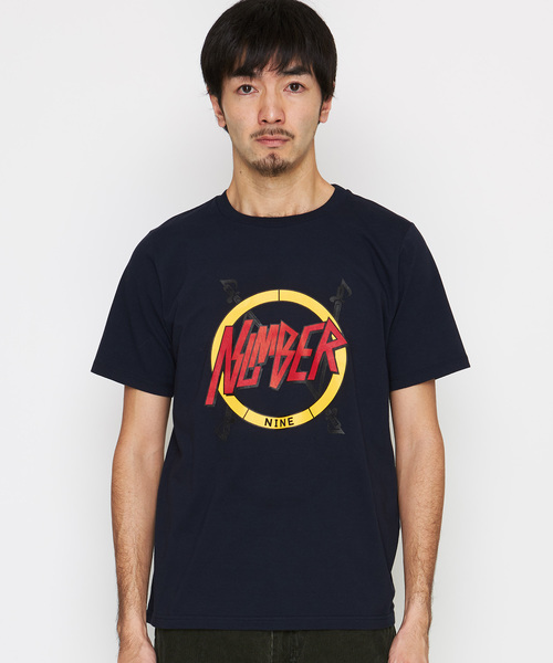 NUMBER (N)INE(ナンバーナイン)の「NUMBER_T-SHIRT(Tシャツ/カットソー・メンズ・ホワイト/チャコールグレー/ブラック/ネイビー・2/4/3/5)」の8枚目の写真