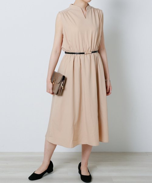 Ray アソートキーネックノースリワンピース ワンピース ワンピース Ray セール ワンピース Cassin レイカズン のファッション