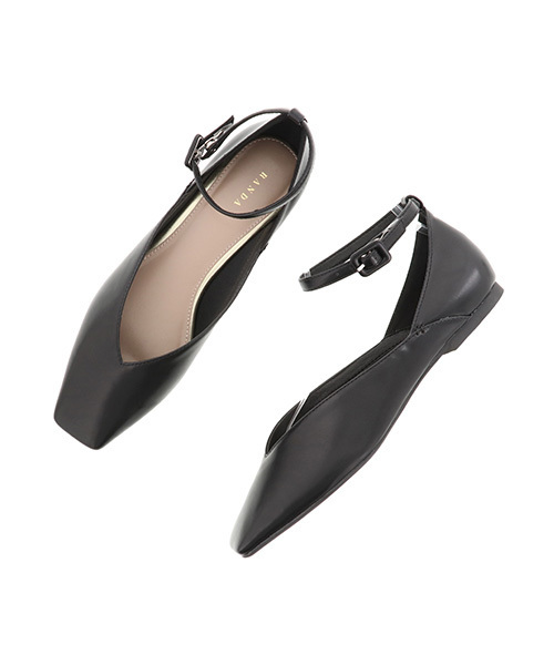 RANDA（ランダ）の「ソフトストラップパンプス（パンプス・レディース・ホワイト/ブラック/ピンク・LL/M/L/S）」の11枚目の写真