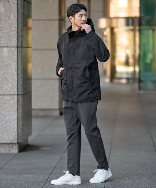 SPU（スプ）の「撥水マウンテンパーカー ジャケット ブルゾン（マウンテンパーカー・メンズ・ブラック/レッド系その他/グリーン系その他2/イエロー系その他/ベージュ系その他/グリーン系その他/杢グレー/カーキ/グリーン/ネイビー/ベージュ・S/M/L/XL/XS）」の20枚目の写真