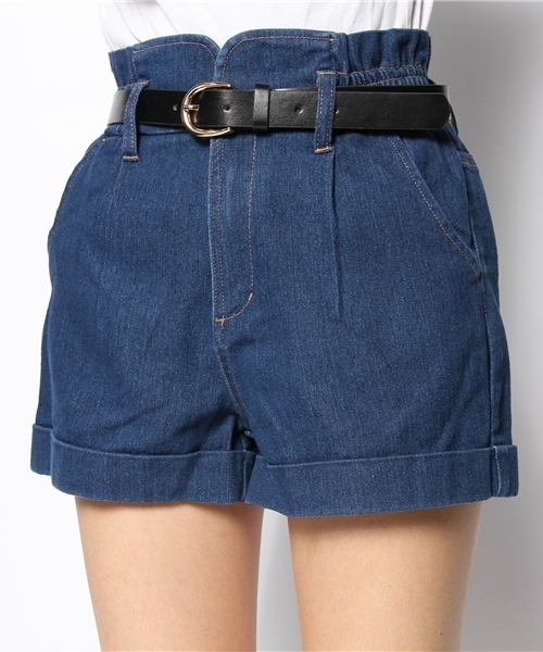 PAGEBOY（ページボーイ）の「ハイウエストデニム（その他パンツ・レディース・ホワイト/ブルー/インディゴブルー・FREE）」の10枚目の写真