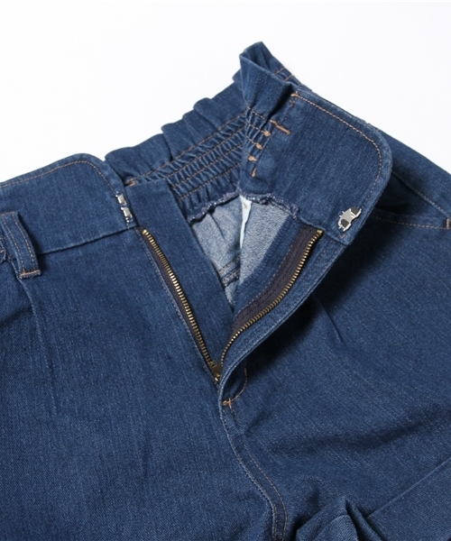PAGEBOY（ページボーイ）の「ハイウエストデニム（その他パンツ・レディース・ホワイト/ブルー/インディゴブルー・FREE）」の7枚目の写真
