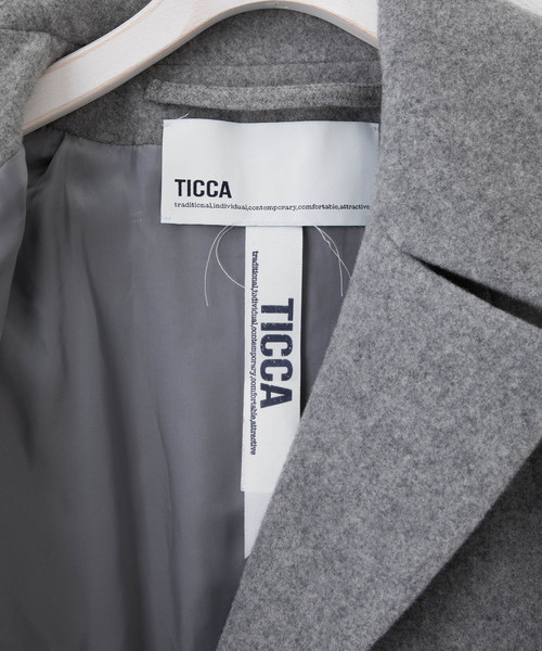 TICCA(ティッカ)の「ティッカ TICCA / テントコート(その他アウター・レディース・ブラック/ライトグレー・FREE)」の9枚目の写真