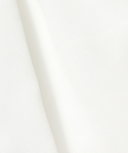 Ray BEAMS（レイビームス）の「Ray BEAMS / ジョーゼット ギャザーブラウス（シャツ/ブラウス・レディース・オフホワイト/ブラック・ONE SIZE）」の10枚目の写真