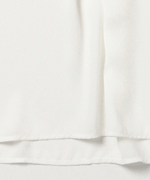 Ray BEAMS（レイビームス）の「Ray BEAMS / ジョーゼット ギャザーブラウス（シャツ/ブラウス・レディース・オフホワイト/ブラック・ONE SIZE）」の17枚目の写真