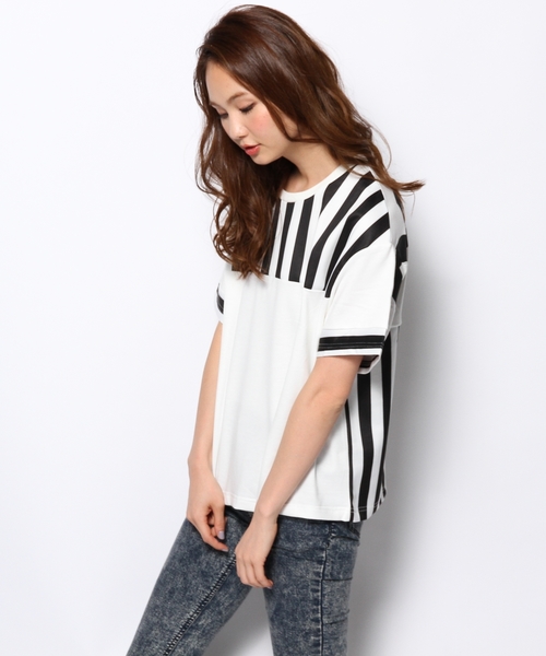 DANCE LB-03（ダンス エルビー・ゼロスリー）の「BIG TEE（Tシャツ/カットソー・レディース・ホワイト系・FREE）」の5枚目の写真