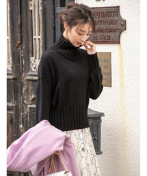 fifth | ハイネック太リブニット(ニット/セーター)