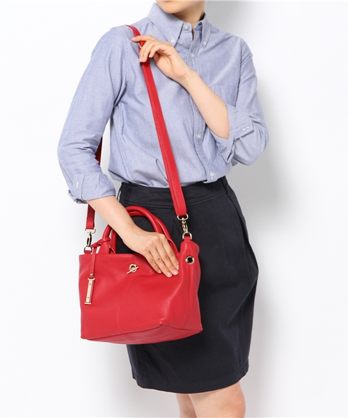 NANO universe（ナノユニバース）の「トート2wayショルダーバッグ（ショルダーバッグ・レディース・ブラック/グレー/オフホワイト/レッド・FREE）」の10枚目の写真