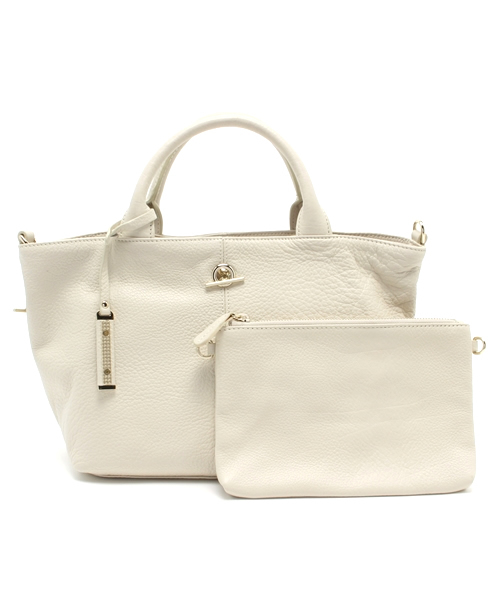 NANO universe（ナノユニバース）の「トート2wayショルダーバッグ（ショルダーバッグ・レディース・ブラック/グレー/オフホワイト/レッド・FREE）」の5枚目の写真