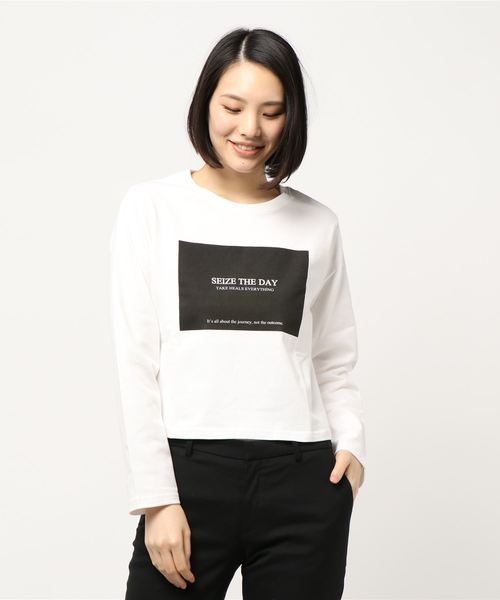 archives（アルシーヴ）の「アソートプリントT（Tシャツ/カットソー・レディース・ベージュ/ブラウン/グレー/その他1/その他2/その他3・MEDIUM）」の5枚目の写真