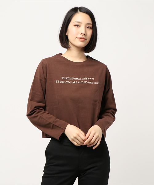 archives（アルシーヴ）の「アソートプリントT（Tシャツ/カットソー・レディース・ベージュ/ブラウン/グレー/その他1/その他2/その他3・MEDIUM）」の3枚目の写真