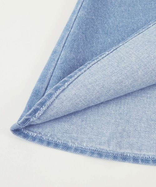 titivate(ティティベイト)の「デニムソフトマーメードスカート(デニムスカート・レディース・ホワイト/ライトブルー/ネイビー・S/M/L)」の18枚目の写真