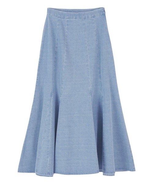 titivate(ティティベイト)の「デニムソフトマーメードスカート(デニムスカート・レディース・ホワイト/ライトブルー/ネイビー・S/M/L)」の22枚目の写真