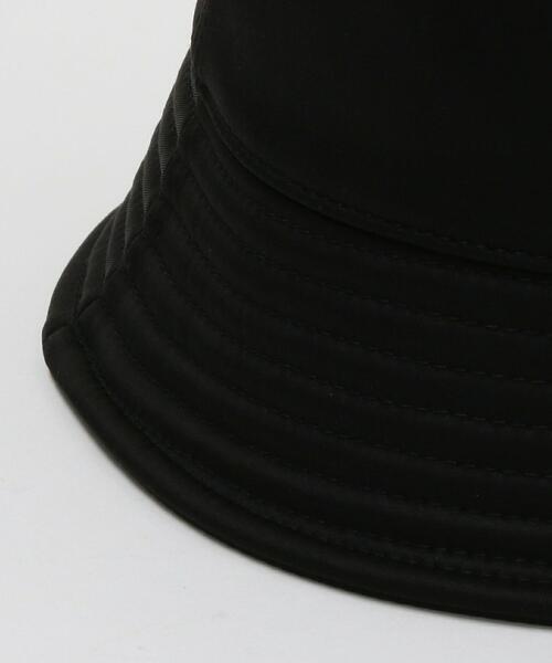 BEAUTY&YOUTH UNITED ARROWS(ビューティーアンドユースユナイテッドアローズ)の「BY ユニバーサル バケットハット(ハット・メンズ・ブラック・FREE)」の2枚目の写真