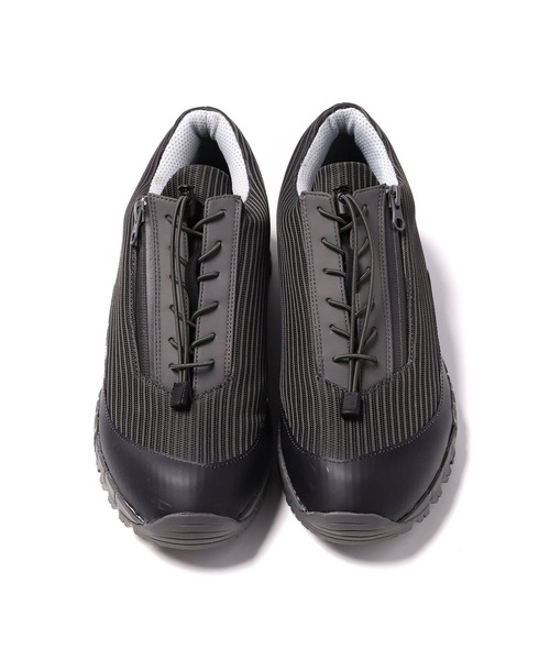 ATTACHMENT（アタッチメント）の「Peダブルタッセル ZIPローカットスニーカー（スニーカー・メンズ・ライトグレー/ダークグレー/ブラック・40/41/42）」の8枚目の写真