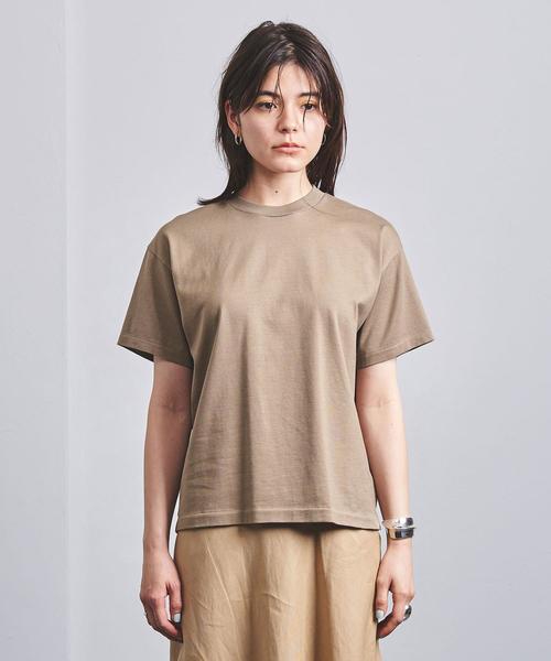 AURALEE（オーラリー）＞PLAITING Tシャツ □□□ Tシャツ/カットソー