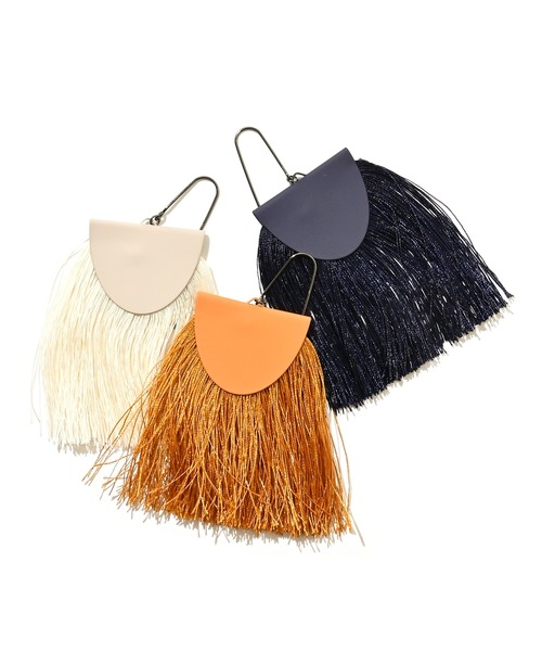 ELK(エルク)の「ELK HOLM Earring (エルク ホルムイヤリング)(ピアス(両耳用)・レディース・ピンク/ネイビー/オレンジ・ONE SIZE)」の6枚目の写真