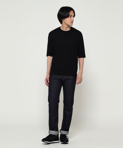 SUNSPEL(サンスペル)の「SUNSPEL / MEN’S COTTON RAMIE JERSEY(Tシャツ/カットソー・メンズ・ブラック/ダークグリーン/チャコール・SMALL/MEDIUM/LARGE)」の4枚目の写真