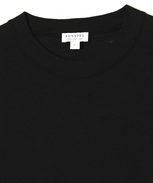 SUNSPEL(サンスペル)の「SUNSPEL / MEN’S COTTON RAMIE JERSEY(Tシャツ/カットソー・メンズ・ブラック/ダークグリーン/チャコール・SMALL/MEDIUM/LARGE)」の5枚目の写真