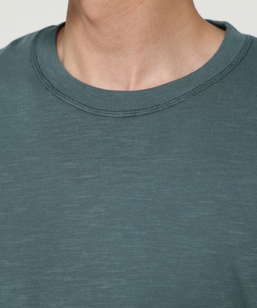 SUNSPEL(サンスペル)の「SUNSPEL / MEN’S COTTON RAMIE JERSEY(Tシャツ/カットソー・メンズ・ブラック/ダークグリーン/チャコール・SMALL/MEDIUM/LARGE)」の13枚目の写真