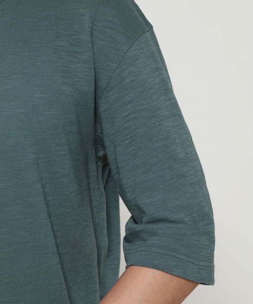 SUNSPEL(サンスペル)の「SUNSPEL / MEN’S COTTON RAMIE JERSEY(Tシャツ/カットソー・メンズ・ブラック/ダークグリーン/チャコール・SMALL/MEDIUM/LARGE)」の14枚目の写真