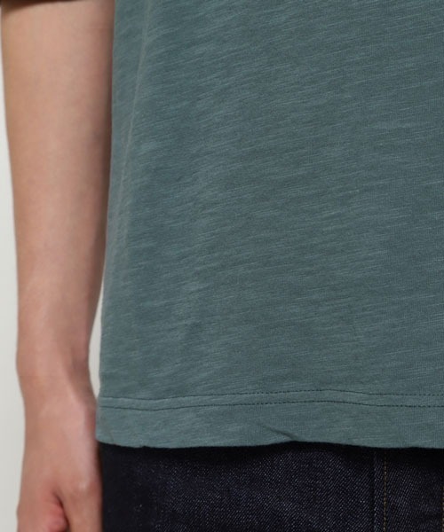 SUNSPEL(サンスペル)の「SUNSPEL / MEN’S COTTON RAMIE JERSEY(Tシャツ/カットソー・メンズ・ブラック/ダークグリーン/チャコール・SMALL/MEDIUM/LARGE)」の15枚目の写真