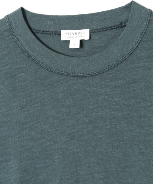 SUNSPEL(サンスペル)の「SUNSPEL / MEN’S COTTON RAMIE JERSEY(Tシャツ/カットソー・メンズ・ブラック/ダークグリーン/チャコール・SMALL/MEDIUM/LARGE)」の16枚目の写真