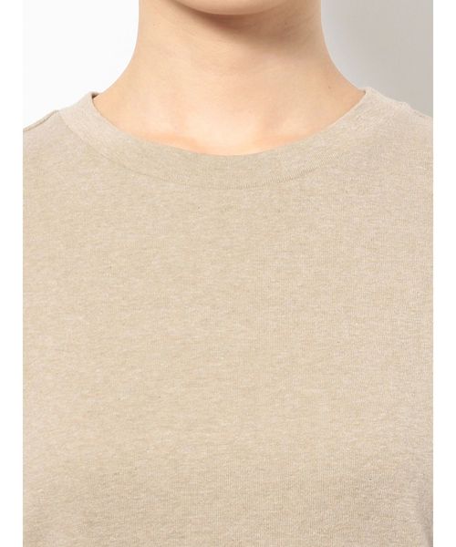 Ungrid（アングリッド）の「オーガニックコットンTee（Tシャツ/カットソー・レディース・ブラック/パープル/モカ/オフホワイト・FREE）」の10枚目の写真