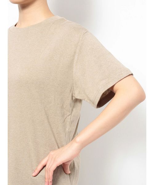 Ungrid（アングリッド）の「オーガニックコットンTee（Tシャツ/カットソー・レディース・ブラック/パープル/モカ/オフホワイト・FREE）」の11枚目の写真