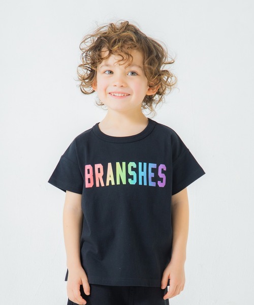 BRANSHES（ブランシェス）の「【WEB限定】裾スリット半袖Tシャツ（Tシャツ/カットソー・キッズ・その他6/その他3/その他4/その他2/その他5/その他1・120cm/140cm/110cm/130cm/100cm/150cm/90cm）」の2枚目の写真