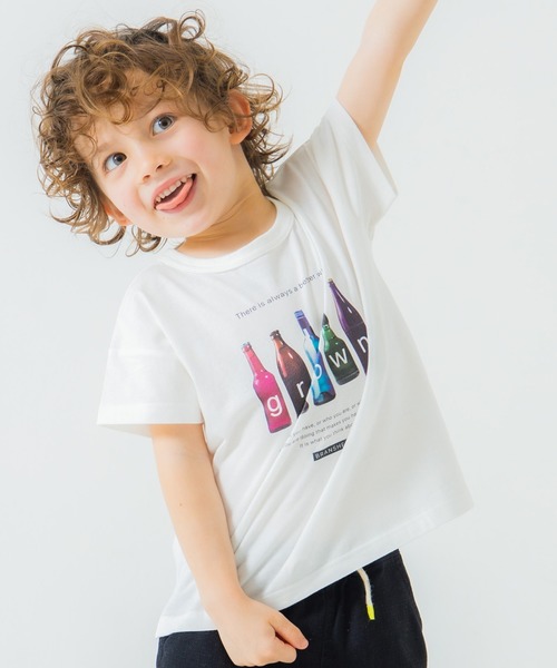 BRANSHES（ブランシェス）の「【WEB限定】裾スリット半袖Tシャツ（Tシャツ/カットソー・キッズ・その他6/その他3/その他4/その他2/その他5/その他1・120cm/140cm/110cm/130cm/100cm/150cm/90cm）」の3枚目の写真