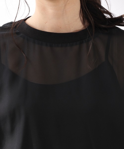 LOWRYS FARM(ローリーズファーム)の「タイダイシアーTEE 881025(Tシャツ/カットソー・レディース・ブラック/イエロー/ブルー/アイボリー・FREE)」の19枚目の写真