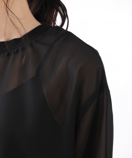 LOWRYS FARM(ローリーズファーム)の「タイダイシアーTEE 881025(Tシャツ/カットソー・レディース・ブラック/イエロー/ブルー/アイボリー・FREE)」の20枚目の写真